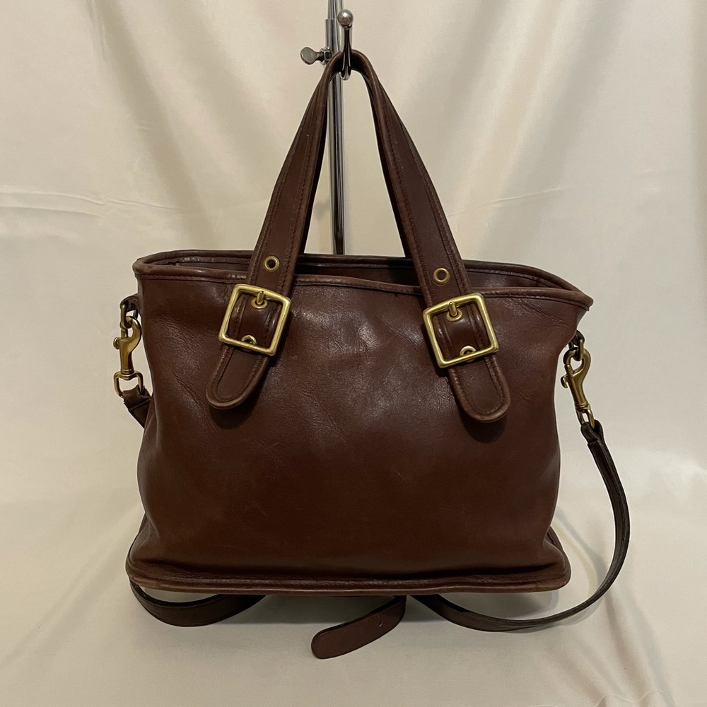 Coach Leather Vintage Satchel/Crossbody Bag